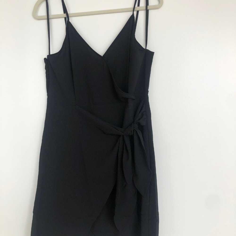 Black Wrap Dress